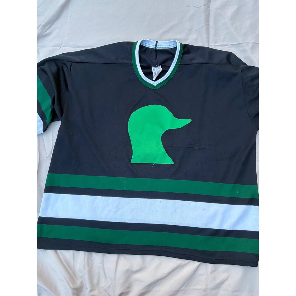 Hockeycore‎ Mens Bauer Hockey Jersey XXL Black Green White 27
